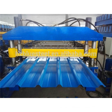 Galvanized Steel Roof Sheet Roll Forming Machinery Line With Automatic Working System - Buy Forming Machinery,Roof Sheet Forming